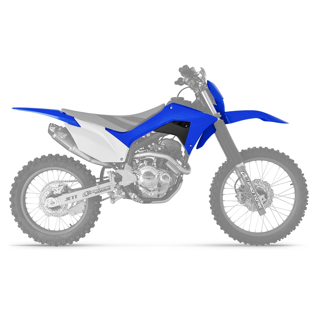 Kit Carenagem Carcaça Plástico Para Moto Pro Tork 5 Peças Farol Tampa Lateral Honda Crf 250f 2019