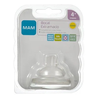 Bocal Para Copo Trainer E Mamadeiras Mam Extramacio Bico Em Silicone