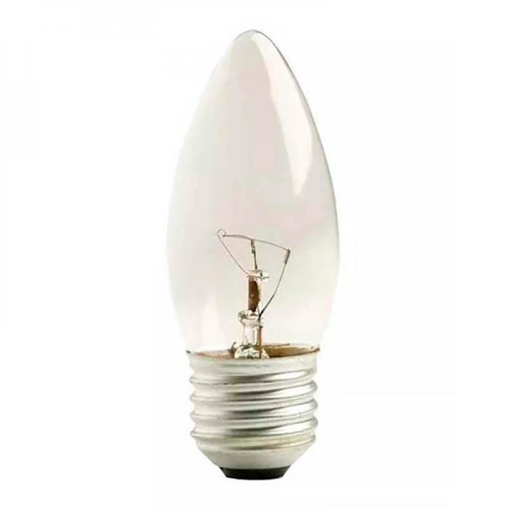 Lâmpada Vela Lisa E27 40w 127v Clara em Oferta na Shopee