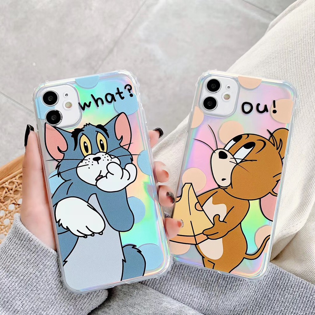 Capa Para Celular Macia Cute Cat 3D Relief Clear Case Para