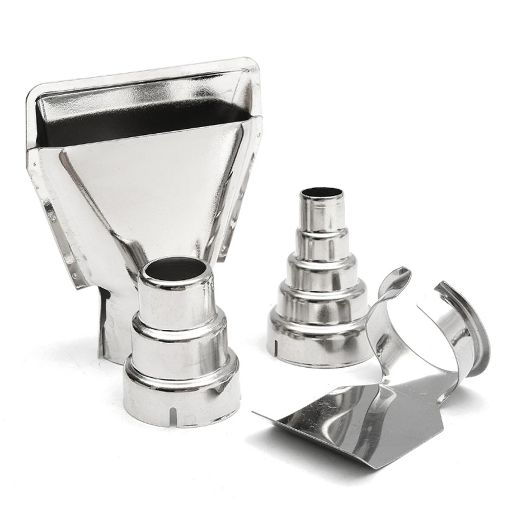 Bicos Resistentes Ao Calor Para Pistola De Ar Quente , 4 Unidades , 35mm De Diâmetro , Bico Refletor De Aço Inoxidável E em Oferta na Shopee