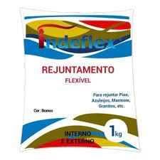 Rejunte Flexivel 1kg Usa Interno E Externo Indeflex Piso Vaso Sanitário