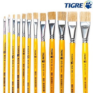 Pincel Chato 815 - Tigre (Tamanhos 0-24) em Oferta na Shopee