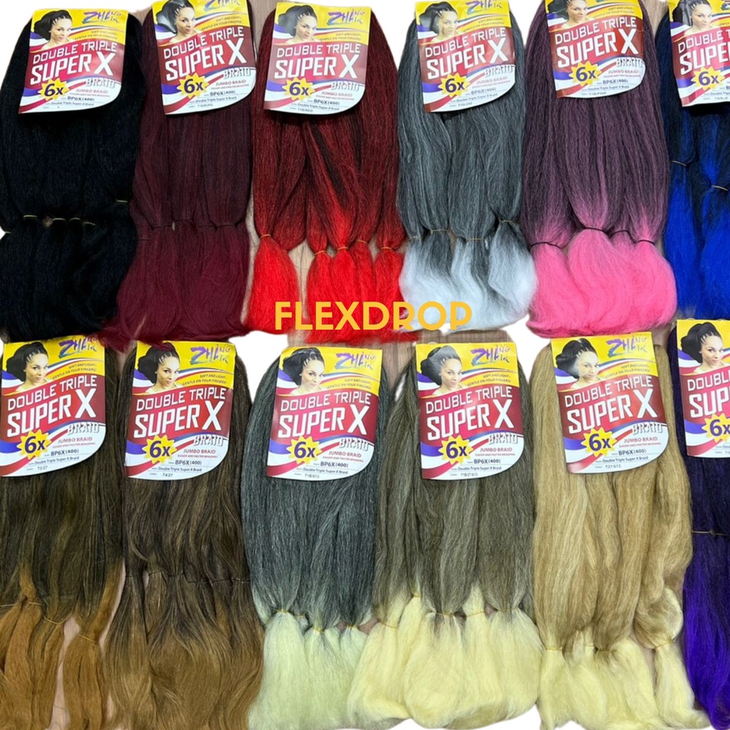 Cabelo Orgânico Jumbão Super X Jumbo Para Tranças Lindo Várias Cores