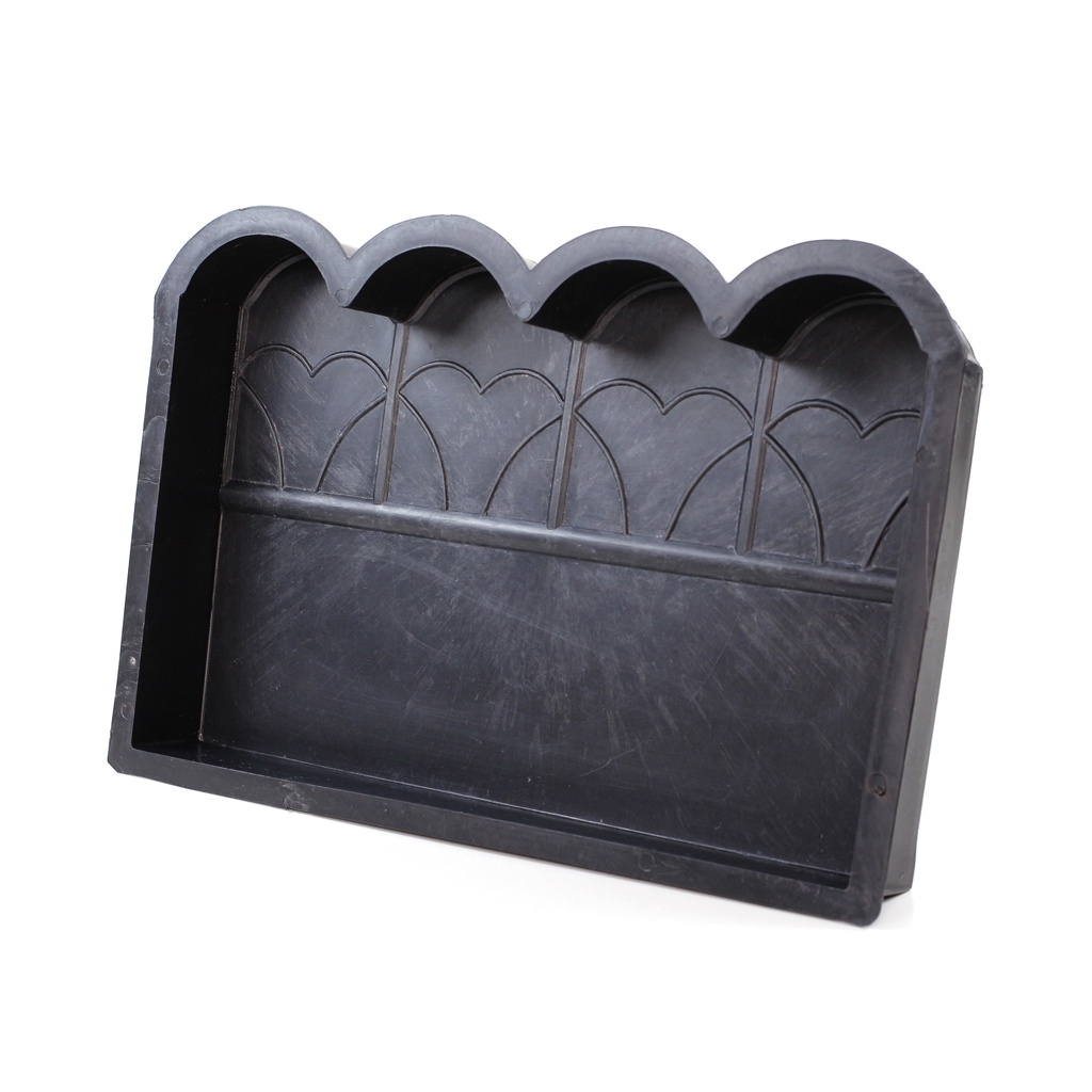 Forma Para Guia Meio de Jardim 4 Ondas 42x25x5 Gme Formas