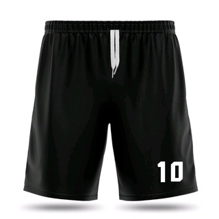 Bermudas Shorts Calção Futebol Básico Academia Treino Número 10