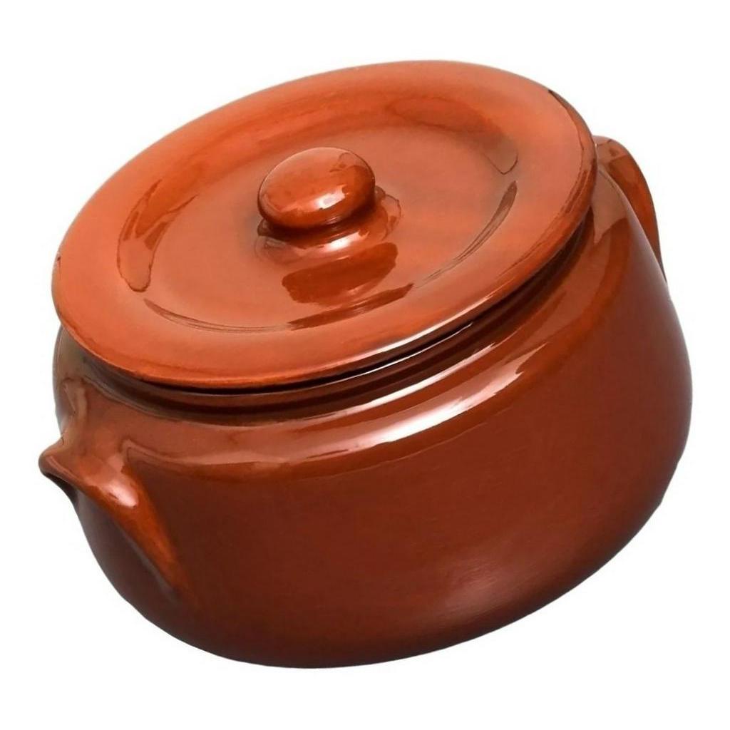 Caçarola Panela de Barro Nº2 2,2L Feijoada Moqueca Comida Típica Forno Fogão Cozinha Mineira em Oferta na Shopee