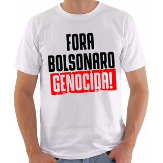 Camiseta Camisa Fora Bolsonaro Boca Shopee Brasil