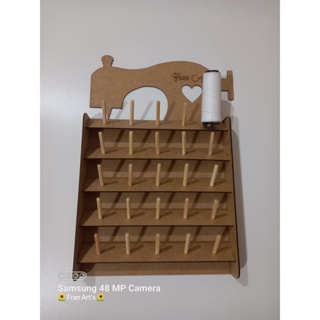 Organizador de linha de costura, suporte para linhas, carretel para carretel de linha até 15cm de altura em Oferta na Shopee