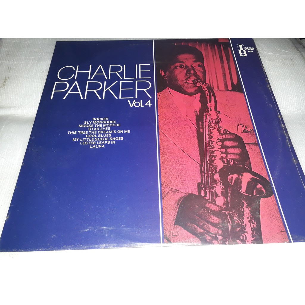 LP CHARLIE PARKER VOL. 4 IMAGEM LP NOVO LACRADO ORIGINAL