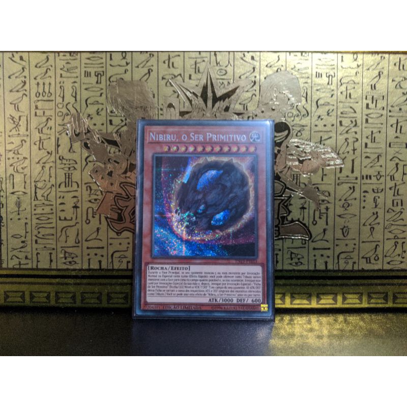 Carta "Nibiru, O Ser Primitivo" Original Konami YuGiOh TCG Shopee