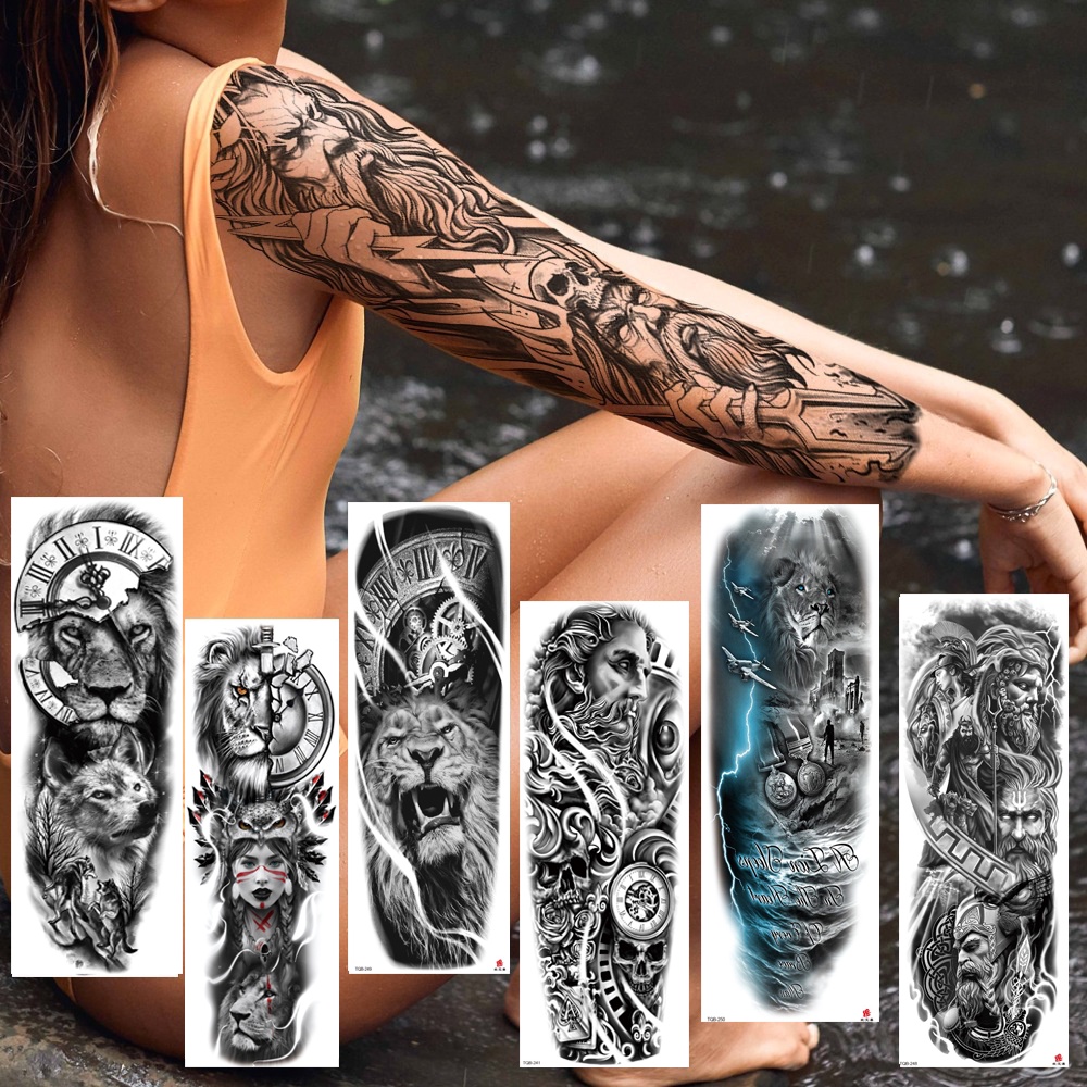 Tatuagens temporárias mão de volta falso tatuagem adesivo legal preto  sorriso tatto braço arte pé tatoo tatuagens à prova dwaterproof água para  menina - AliExpress