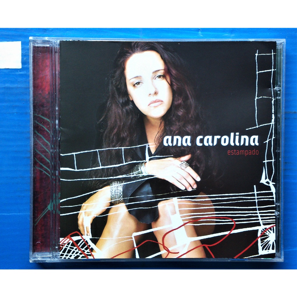 Cd Ana Carolina - Estampado - 2003 - Hoje Eu Tô Sozinha