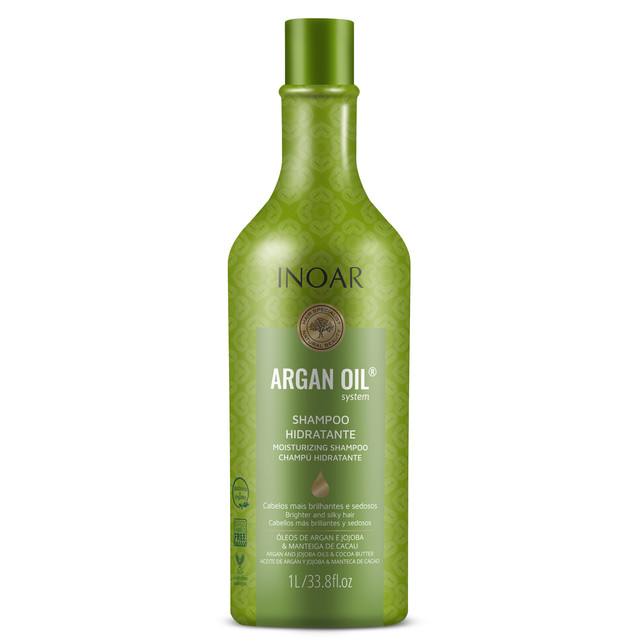 Inoar Argan Oil System - Shampoo 1L em Oferta na Shopee