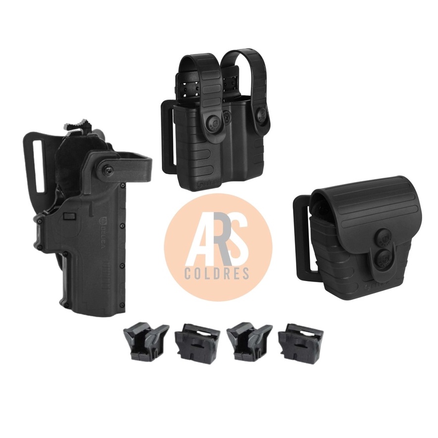 Kit Coldre Hammer I + Porta Carregador + Porta Algema - Tab Lock