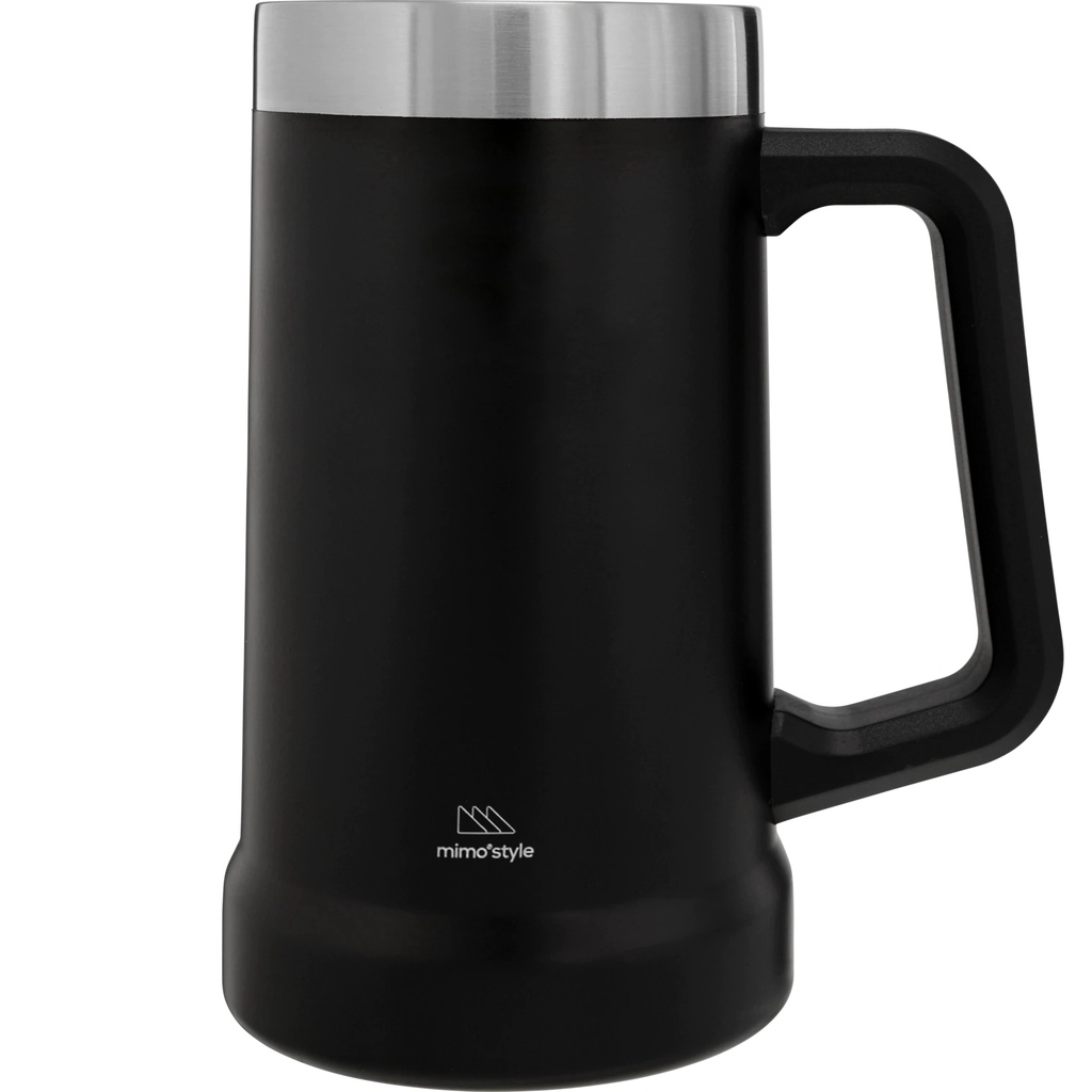 Caneca Termica Para Cerveja Inox Parede Dupla 700ml - Mimo Style