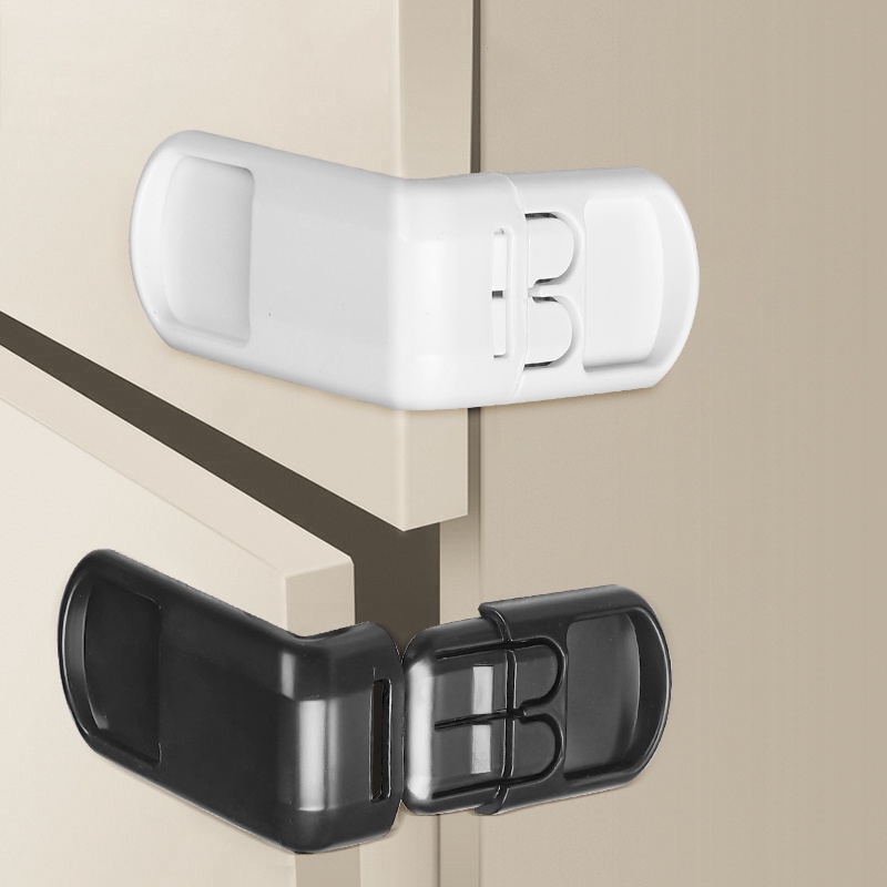 Fechaduras De Segurança Autoadesiva Multifuncional Com Trava Para De Bebê/Gaveta/Geladeira/Bebês