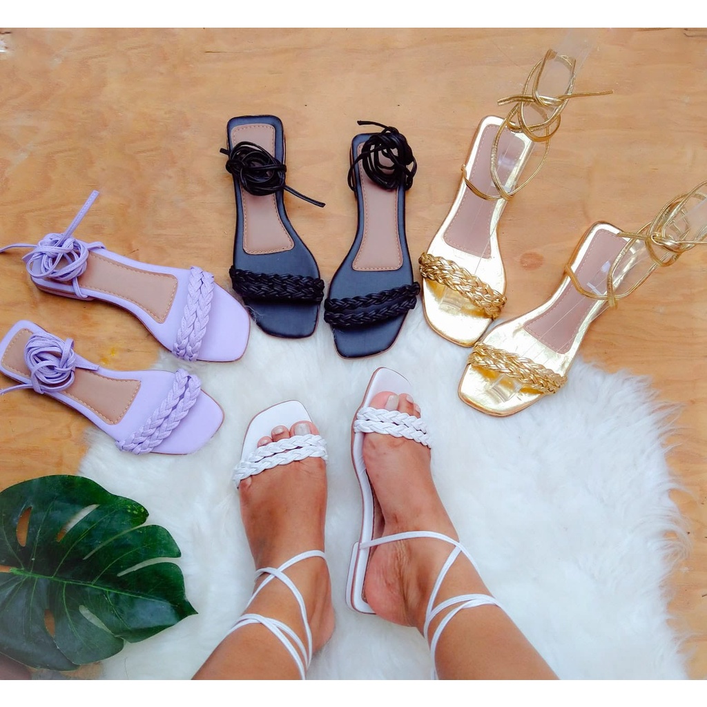 ***PROMOÇÃO***sandália feminina Rasteirinha feminino rasterinha sandalha branca
