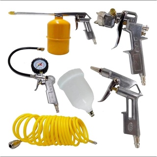 Kit Acessórios para Compressor com 5 Peças - Tekna