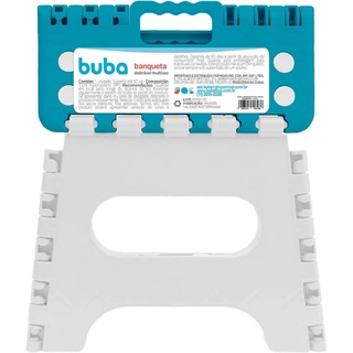 Banqueta Infantil Multiuso Dobrável Azul 10643 Buba