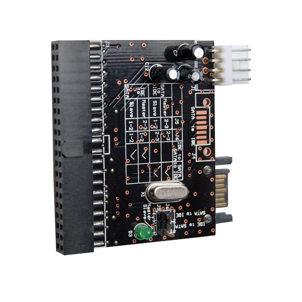 Conversor Bidirecional Hd Dvd Ssd Ide Para Sata E Sata Para Ide