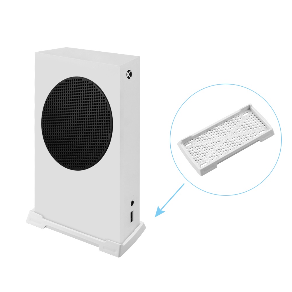 Detalhes do Suporte Vertical Com De Ventilação De Refrigeração Incorporado Base Para Console De Jogo Xbox Series S