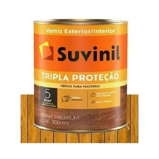 Verniz Brilhante Madeira Suvinil 900ml Tripla Proteção - Natural em Oferta na Shopee