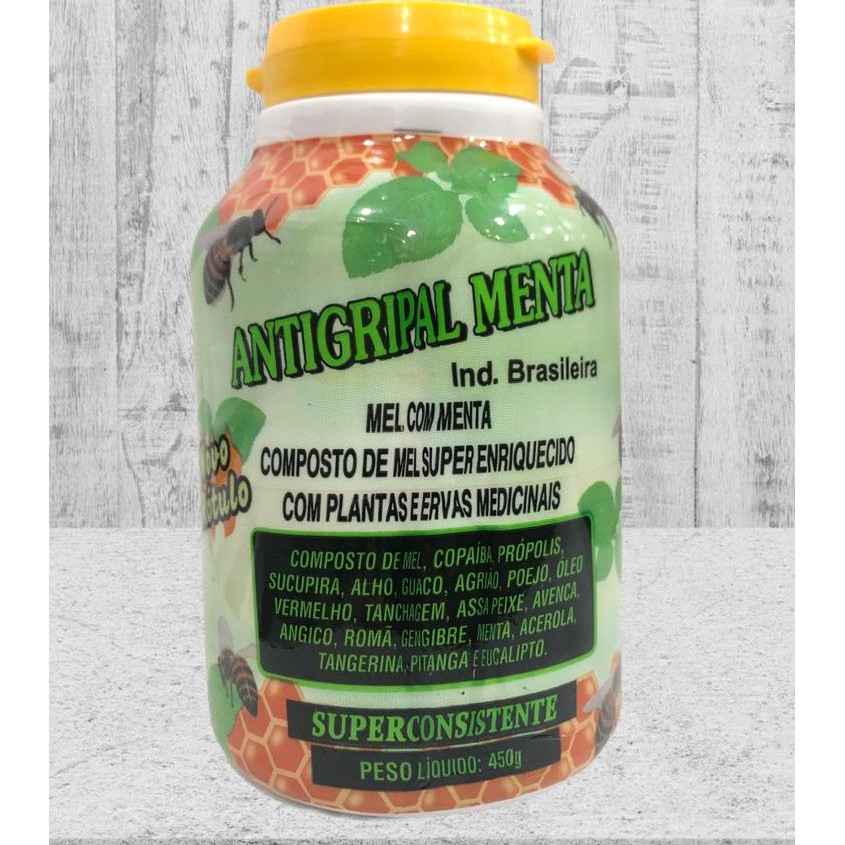 XAROPE MEL ANTIGRIPAL SABOR MENTA NECTAMEL PROMOÇÃO - 3 UNID