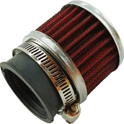 Filtro de ar esportivo 36mm C100 Biz 98/05 Biz125 06/08 Neo115 Crypton105 alta vazão