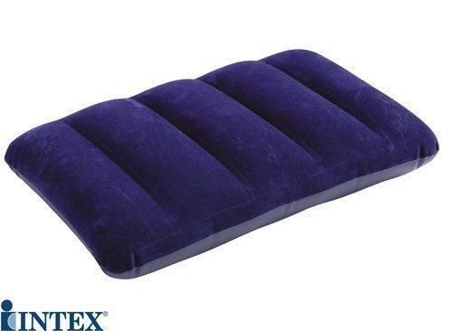 Travesseiro Inflável Intex Camping Viagem Cama Colchão Praia