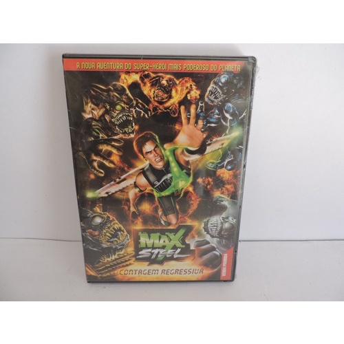 Dvd - Contagem Regressiva - Max Steel - Novo - Lacrado