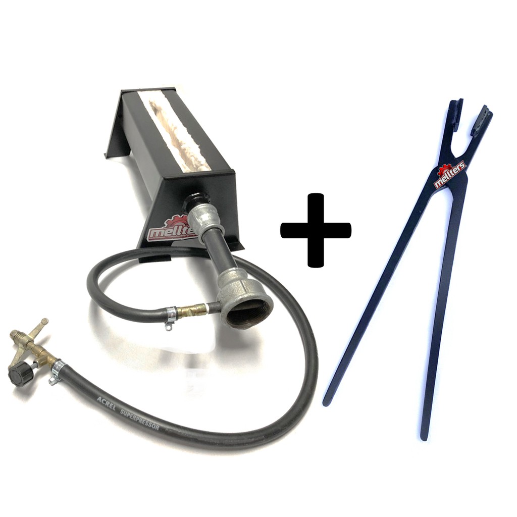 Forja A Gás Seletiva Para Cutelaria Completa Com Tenaz 40 cm