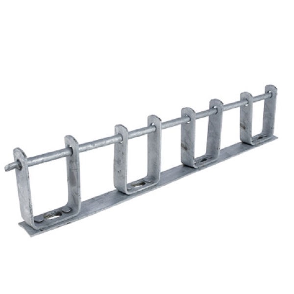 Suporte Para Isolador Rex 3 Vias Ferro Galvanizado