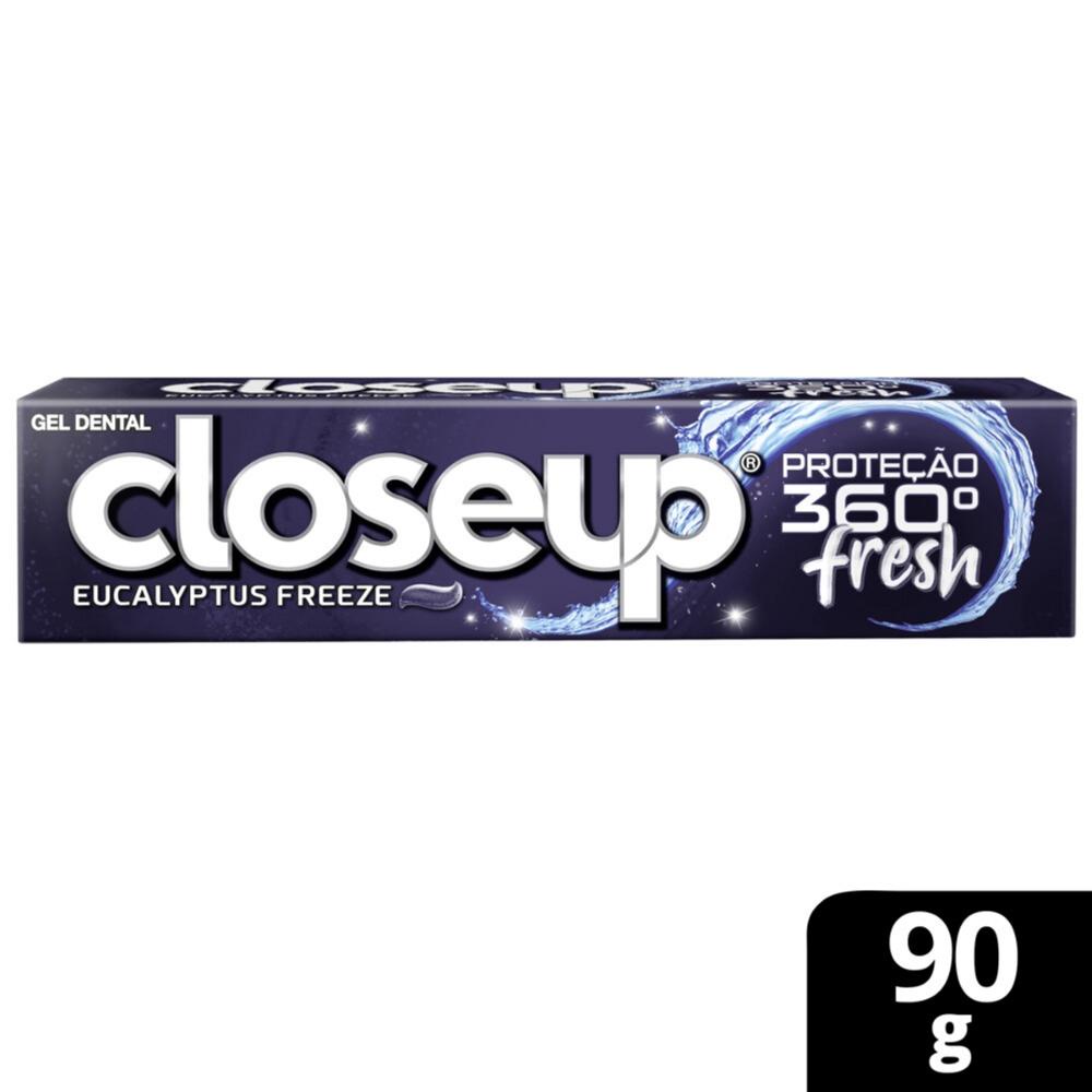 Gel Dental Close Up Proteção 360º Fresh Eucalyptus Freeze 90g - Health