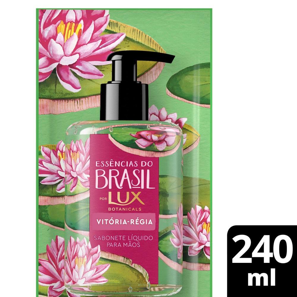 Refil Sabonete Líquido Lux Essências do Brasil Vitória Régia 240ml em Oferta na Shopee