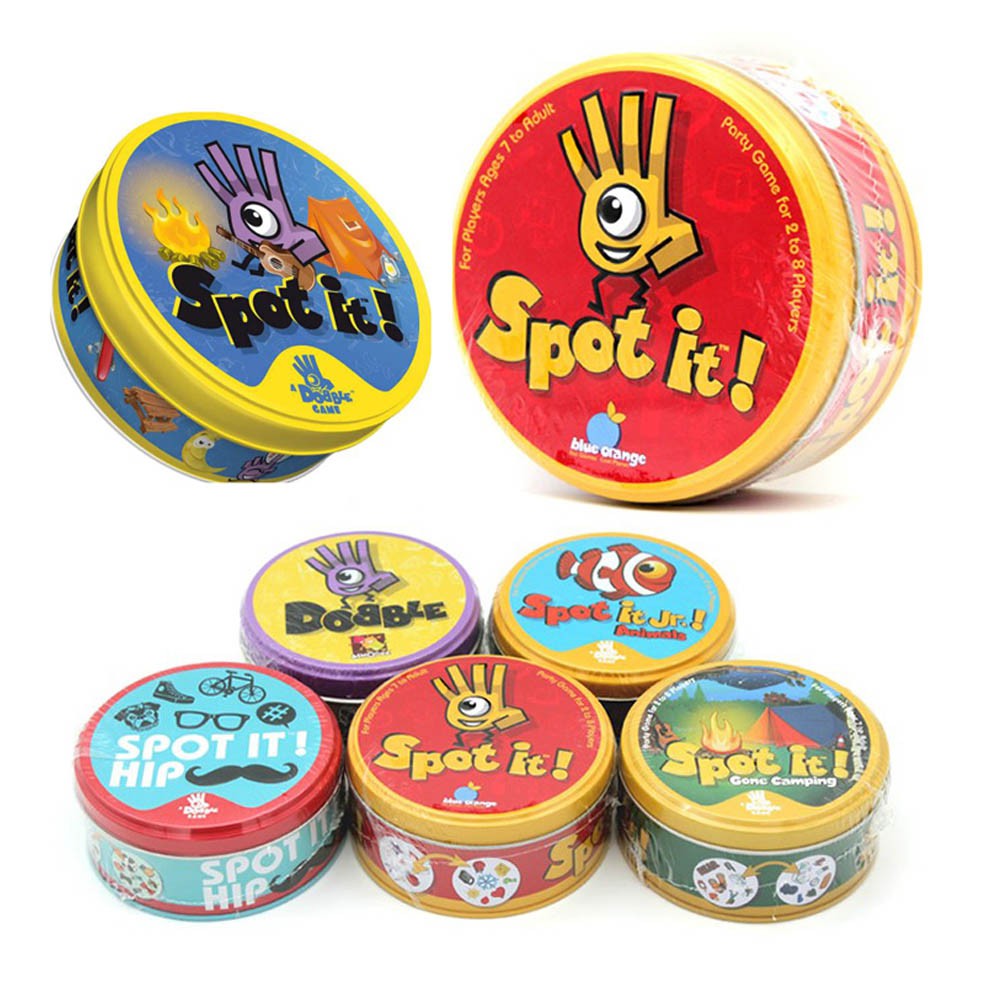 Spot It Dobble Find Game Jogo De Aniversário Da Família Festa Kids Toys Board