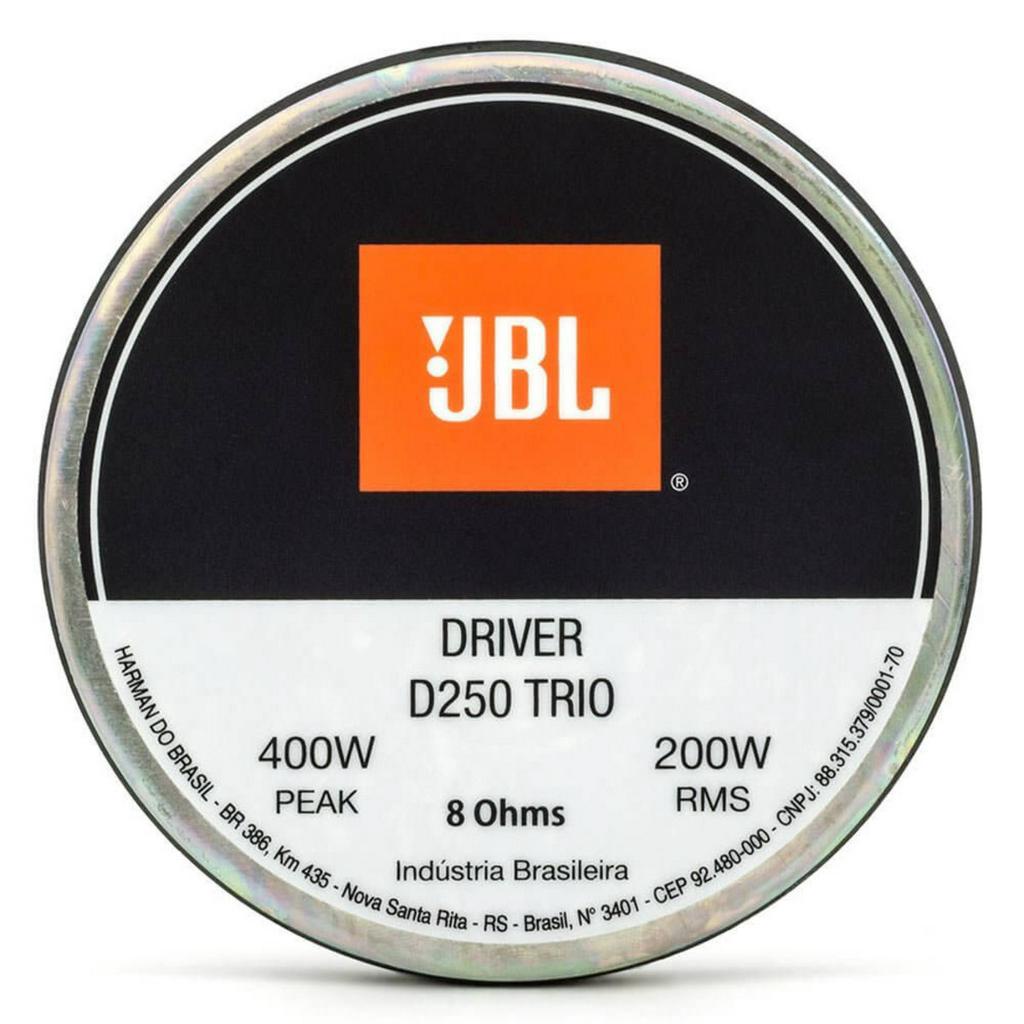 Driver Jbl Selenium D250 Trio - 200 Watts Rms - Spare Parts and Accessories for Vehicles