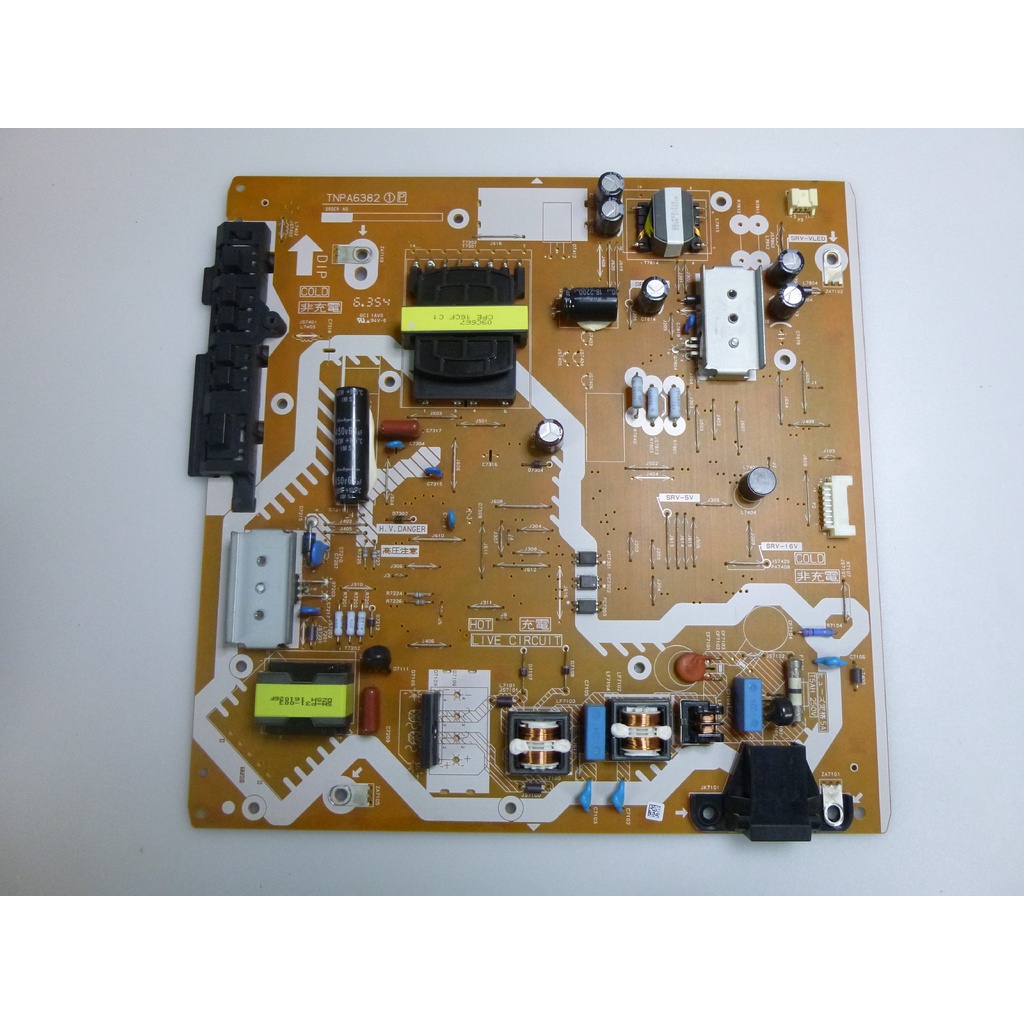 placa da fonte tv panasonic tc 49es630b / 49es630 / tnpa6382