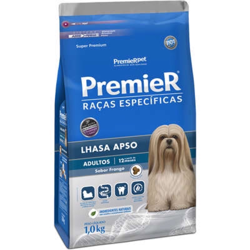 Ração Premier Pet Raças Específicas Lhasa Apso Adulto 2,5kg