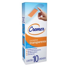 Curativo Transparente Cremer C/10Unidades kit c/03