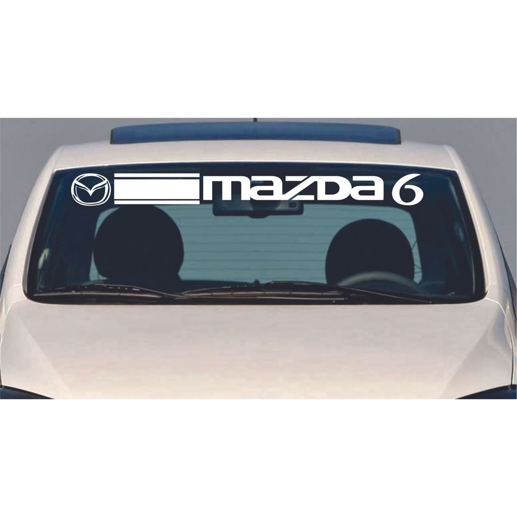 Adesivo de parabrisa Mazda para carro tuning rebaixado mazda