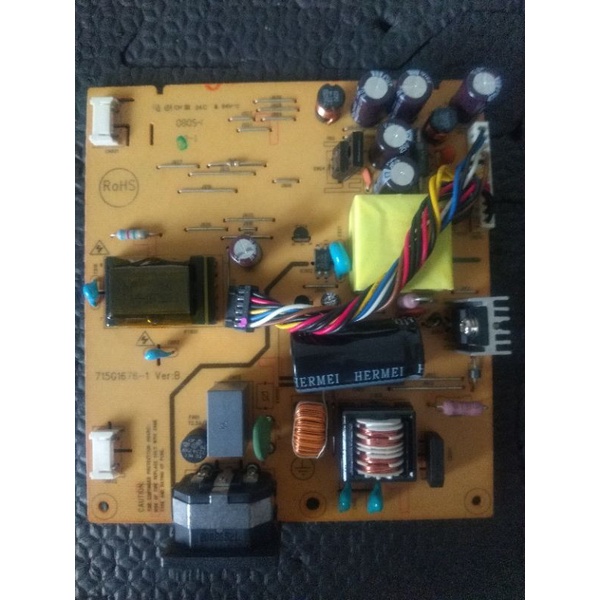 Placa Fonte Monitor 715g1676-1 Ver:b Philips