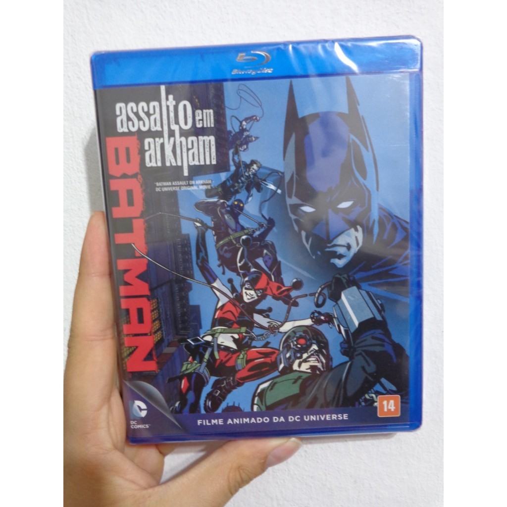 Batman Assalto Em Arkham Blu-ray Lacrado e Original
