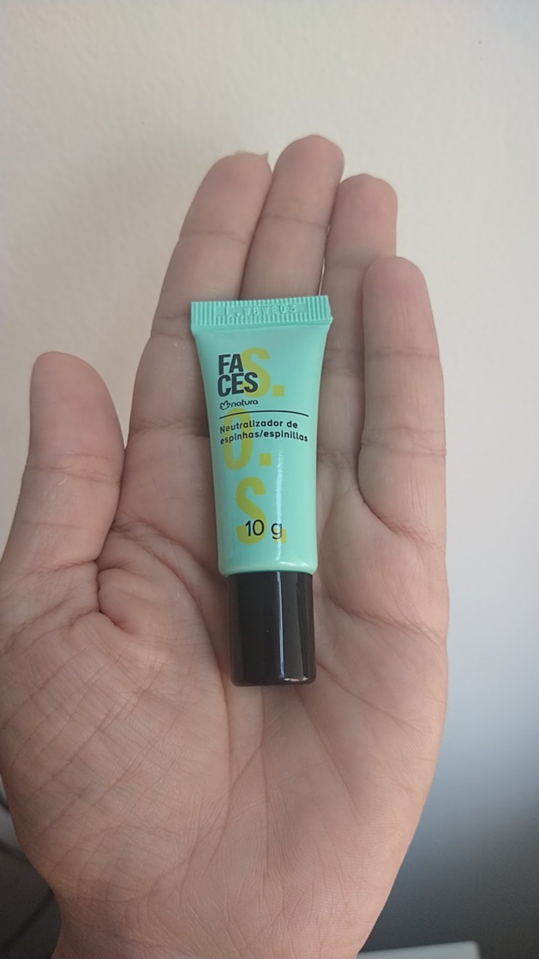 Creme Neutralizador de Espinhas Faces Natura 10g | Shopee Brasil