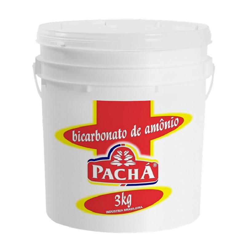 Bicarbonato de Amônio Pachá 3kg ( Sal Amoníaco )