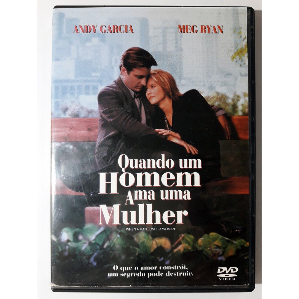 Dvd Quando Um Homem Ama Uma Mulher Original Andy Garcia Meg Shopee Brasil