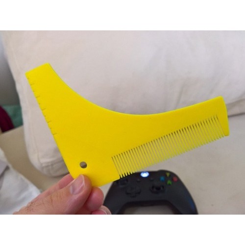 Alinhador E Pente Para Barbear ( Barba Curva )