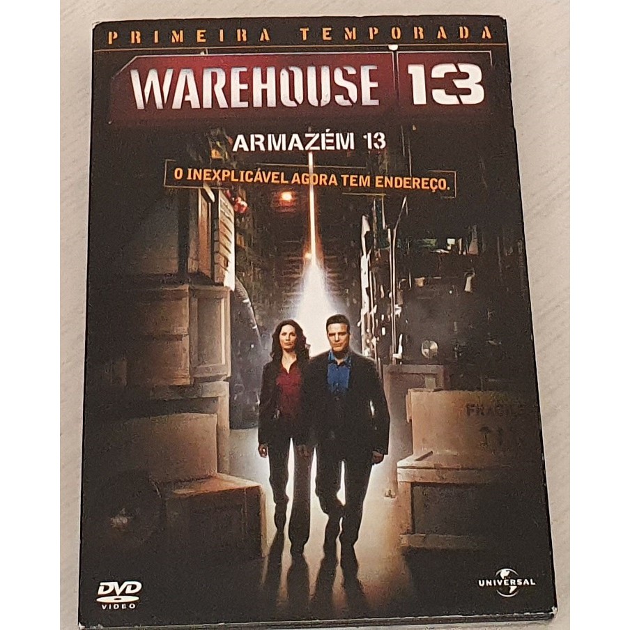 Warehouse 13 1ª Temporada (BOX DVD) Shopee Brasil