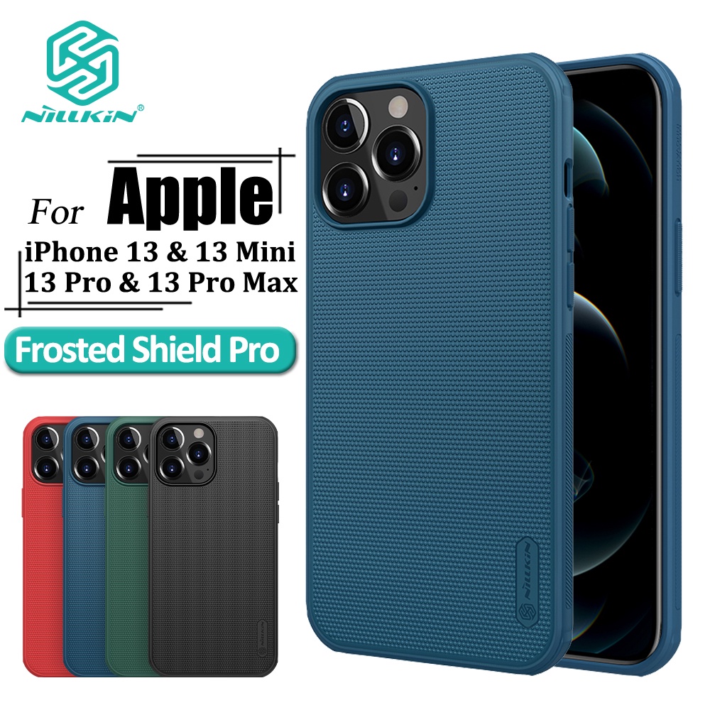 Nillkin Super Shield Matte Caso Para Iphone 13 Pro Max/Phone Case Ultra Fino Anti Impressão Digital Capa Traseira em Oferta na Shopee