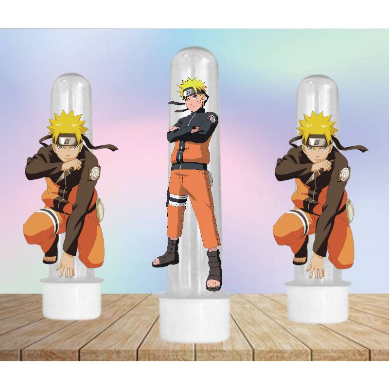 20 Apliques para tubete Naruto em Oferta na Shopee